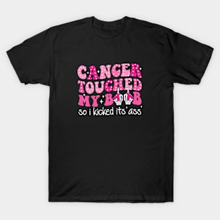 Breast Cancer Survivor Cancer Funny Cancer Chemo Gift For Girl Women T-Shirt